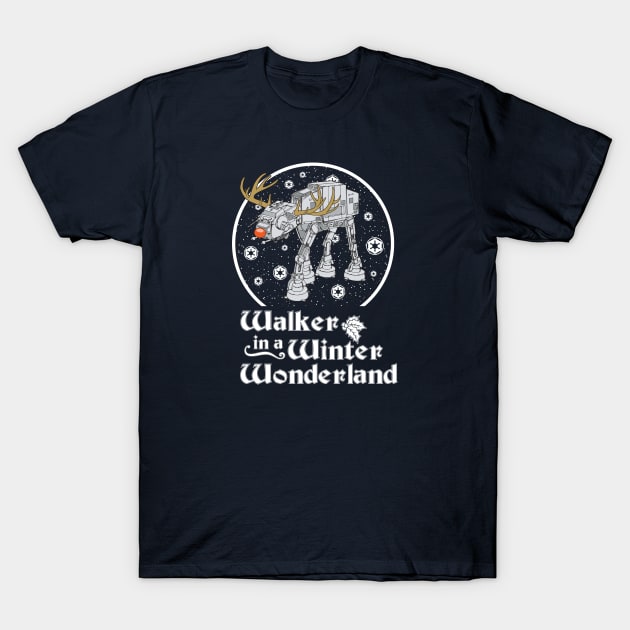 Walker In A Winter Wonderland T-Shirt by Chewbaccadoll